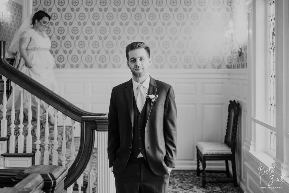 Rebecca + Andrew's Wedding at Lounsbury House — photograph 16 of 64