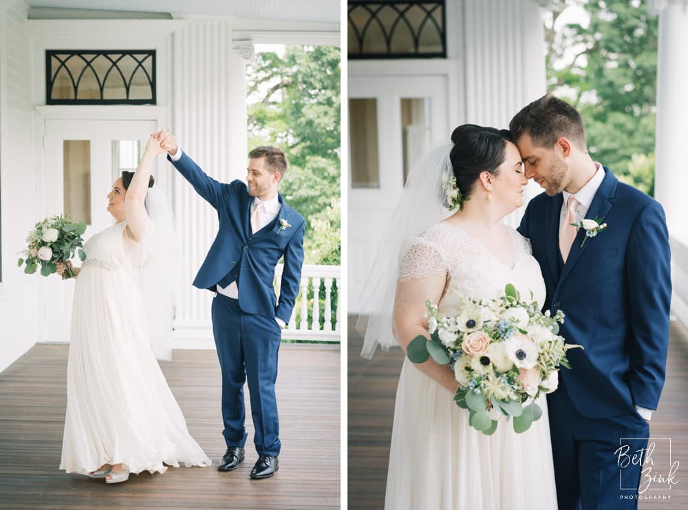 Rebecca + Andrew's Wedding at Lounsbury House — photograph 20 of 64