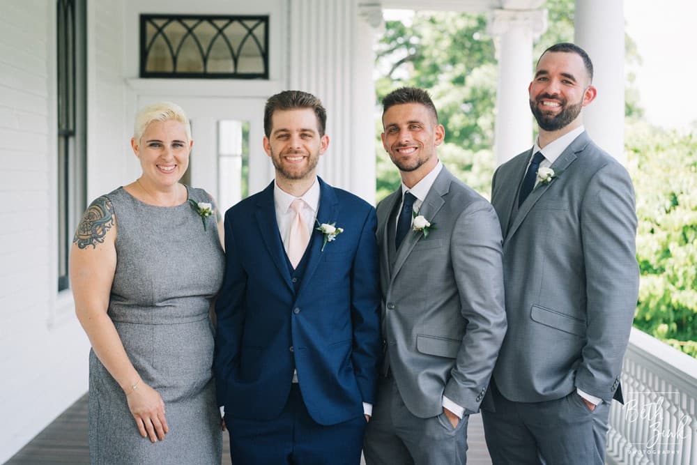 Rebecca + Andrew's Wedding at Lounsbury House — photograph 29 of 64