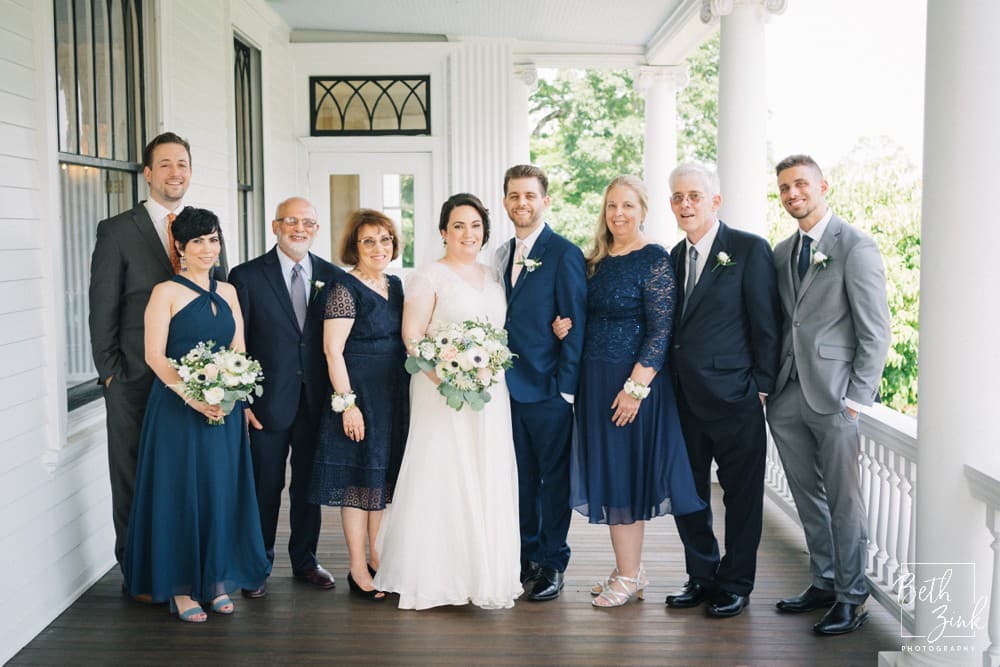 Rebecca + Andrew's Wedding at Lounsbury House — photograph 32 of 64