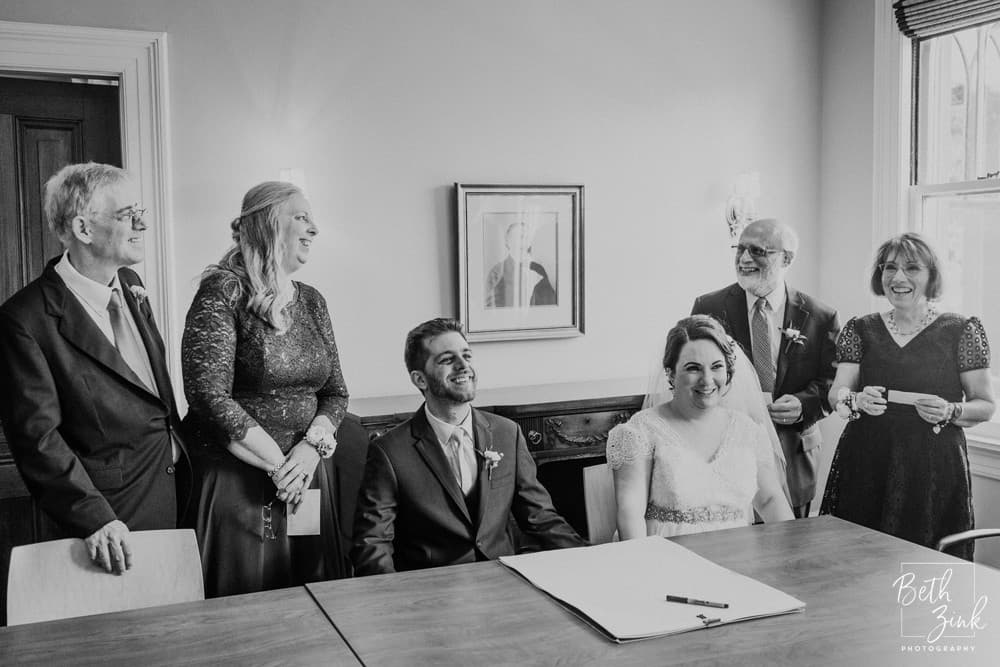 Rebecca + Andrew's Wedding at Lounsbury House — photograph 33 of 64