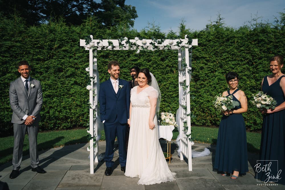 Rebecca + Andrew's Wedding at Lounsbury House — photograph 36 of 64