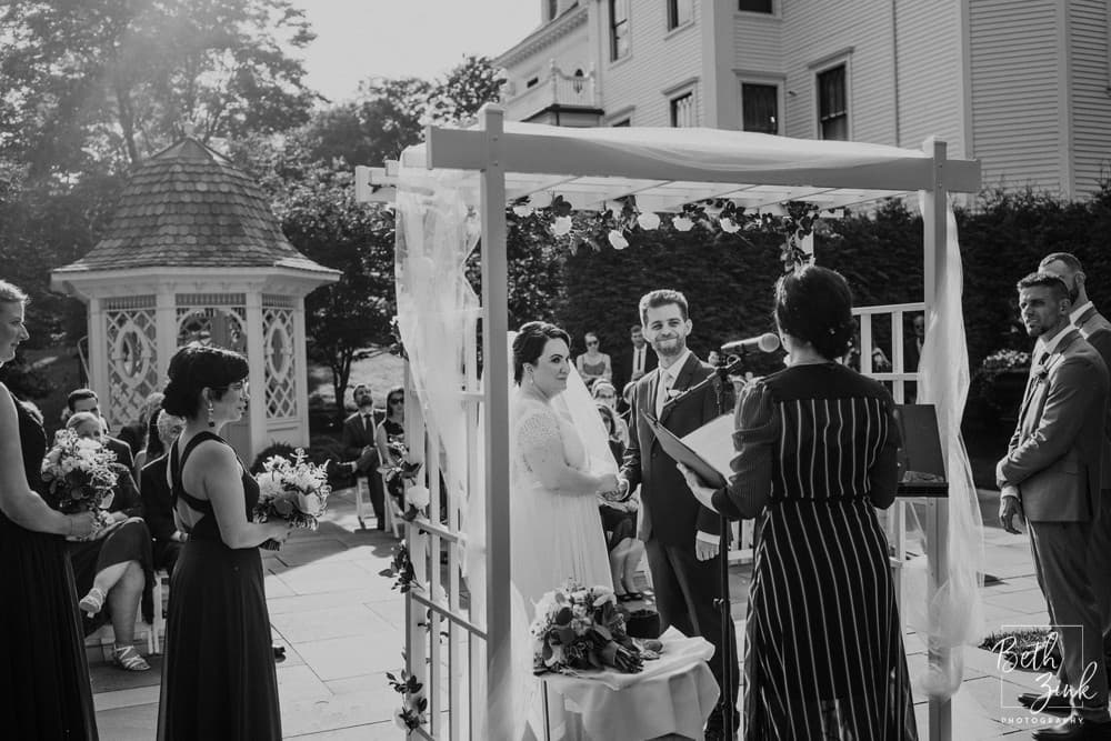 Rebecca + Andrew's Wedding at Lounsbury House — photograph 39 of 64