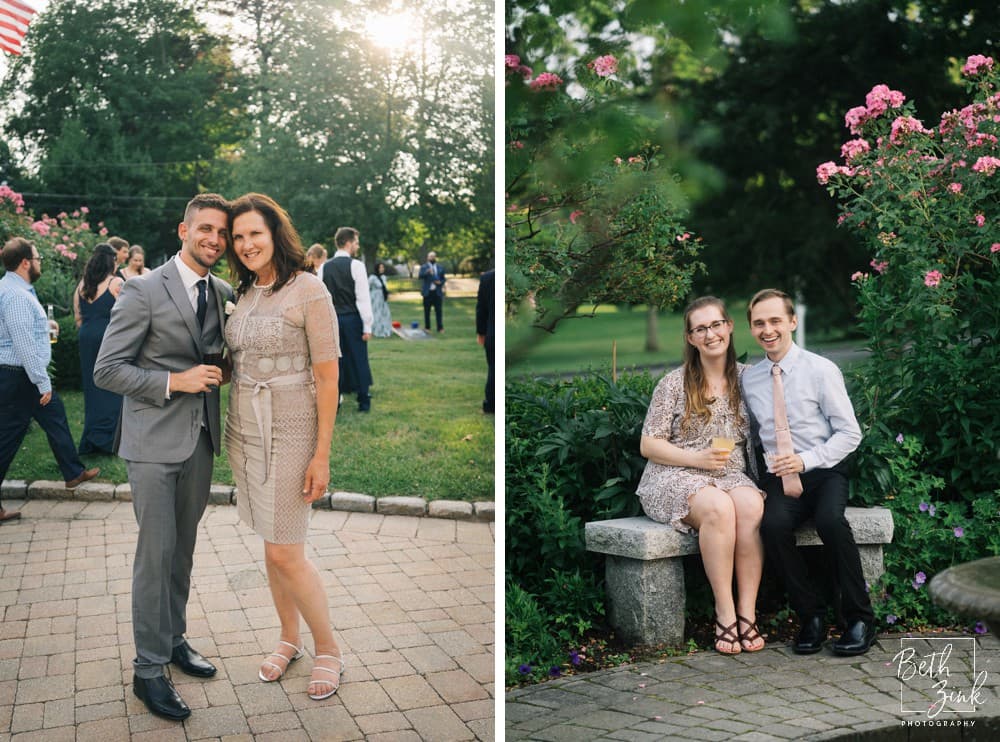 Rebecca + Andrew's Wedding at Lounsbury House — photograph 44 of 64