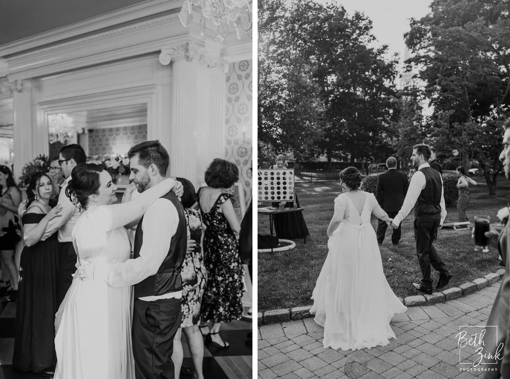 Rebecca + Andrew's Wedding at Lounsbury House — photograph 45 of 64