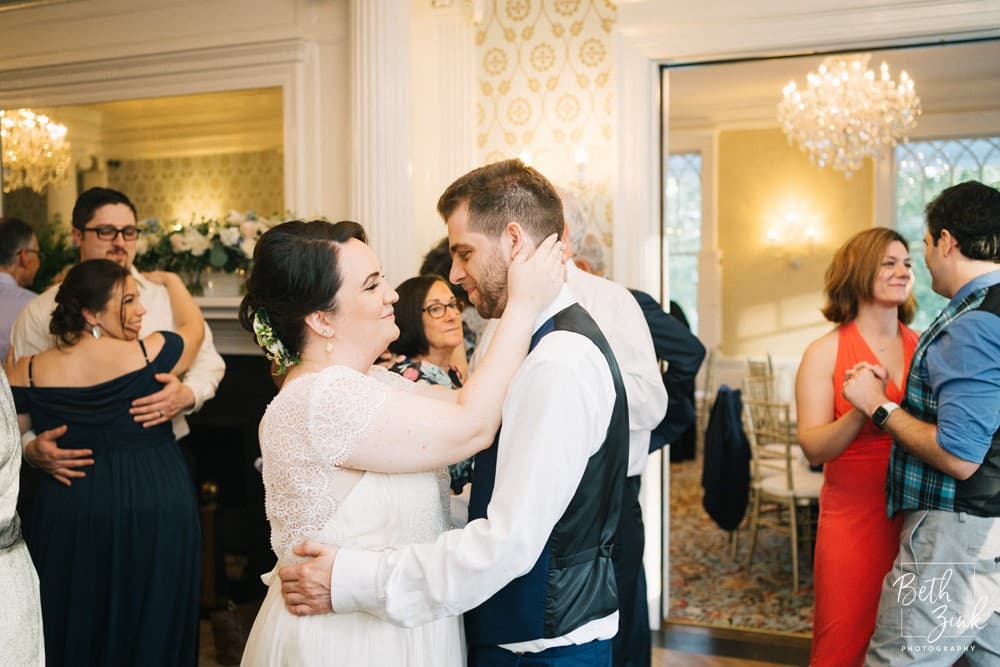 Rebecca + Andrew's Wedding at Lounsbury House — photograph 47 of 64