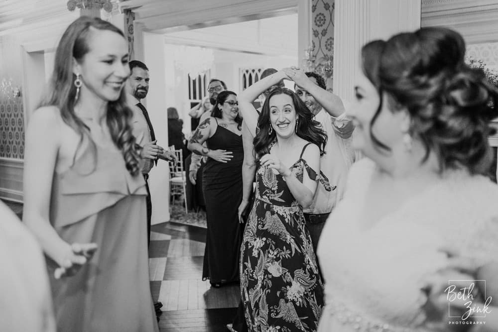 Rebecca + Andrew's Wedding at Lounsbury House — photograph 49 of 64