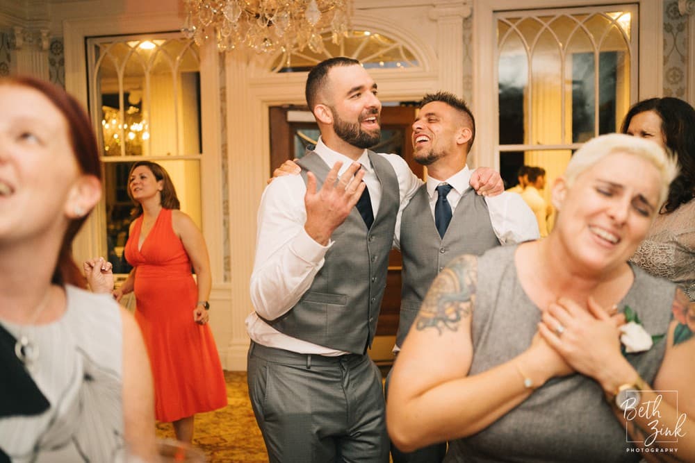 Rebecca + Andrew's Wedding at Lounsbury House — photograph 55 of 64