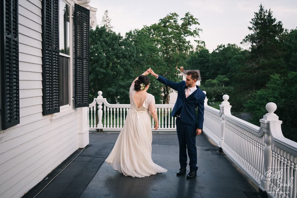 Rebecca + Andrew's Wedding at Lounsbury House — photograph 60 of 64