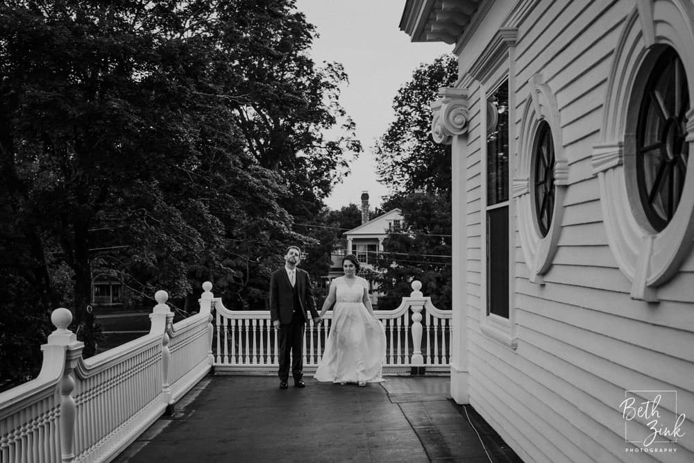 Rebecca + Andrew's Wedding at Lounsbury House — photograph 63 of 64