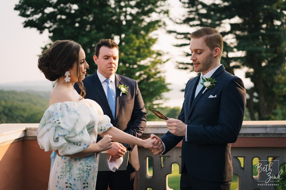 Regina + Ben's Wedding at Glenmere Mansion — photograph 19 of 61