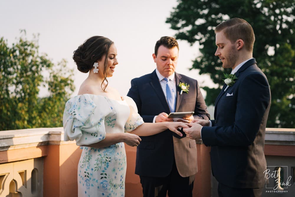 Regina + Ben's Wedding at Glenmere Mansion — photograph 20 of 61