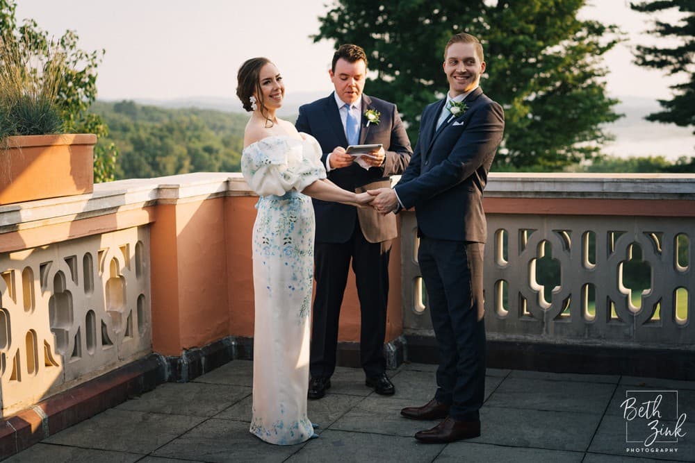 Regina + Ben's Wedding at Glenmere Mansion — photograph 21 of 61