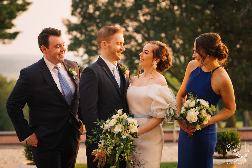 Regina + Ben's Wedding at Glenmere Mansion — photograph 49 of 61