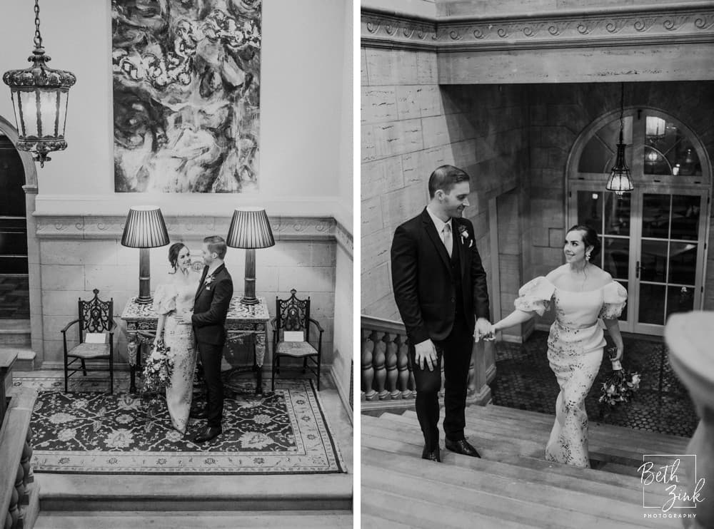 Regina + Ben's Wedding at Glenmere Mansion — photograph 57 of 61