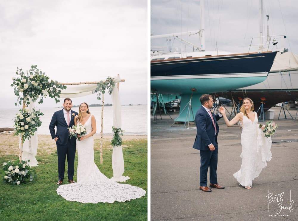 Samara + Dan's Wedding at The Point at Norwalk Cove — photograph 34 of 138