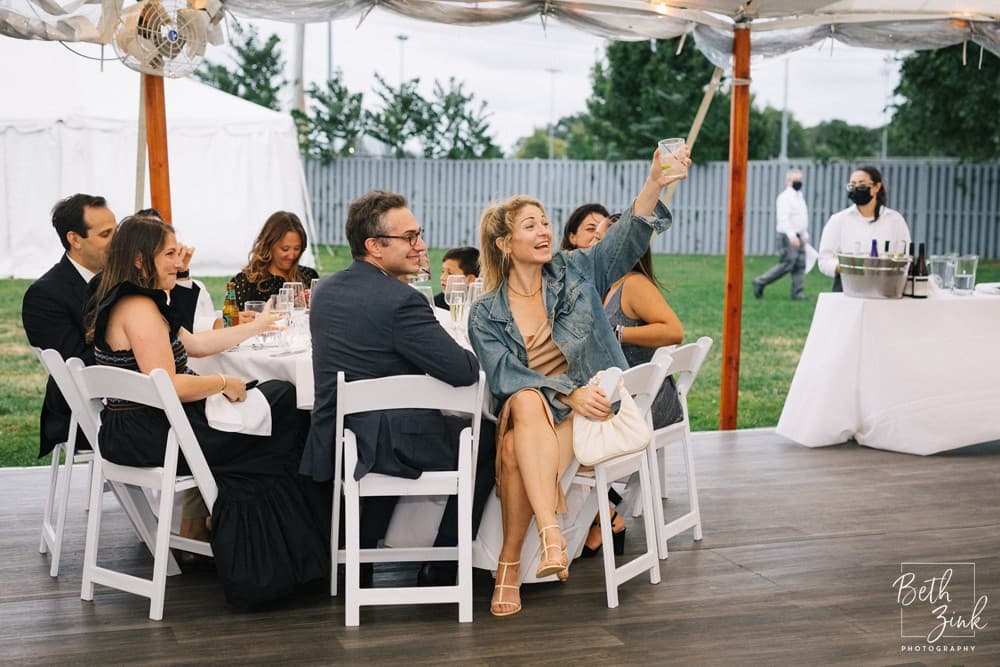 Samara + Dan's Wedding at The Point at Norwalk Cove — photograph 89 of 138
