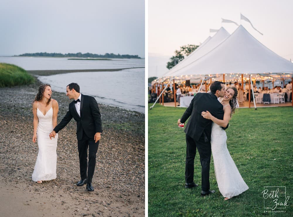 Rebekah + Jay's Wedding at The Point at Norwalk Cove — photograph 9 of 137