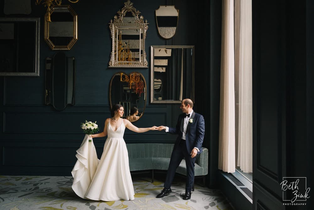 Hannah + Ben's Wedding at Park Lane Hotel — photograph 1 of 121