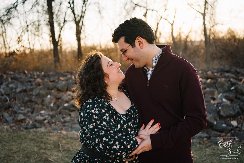Amie + Kyle’s Engagement Harbor Point