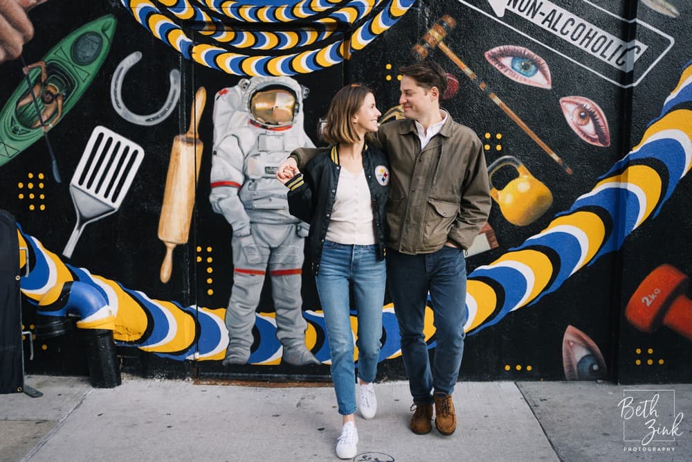 Isabelle + Will’s Engagement Williamsburg, Brooklyn