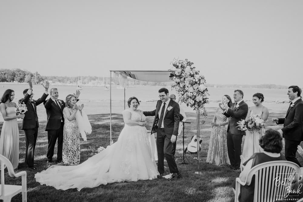 Amie + Kyle's Wedding at Beach Point Club — photograph 57 of 141