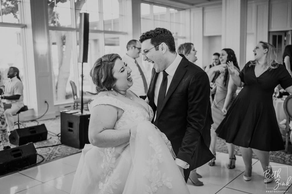Amie + Kyle's Wedding at Beach Point Club — photograph 83 of 141