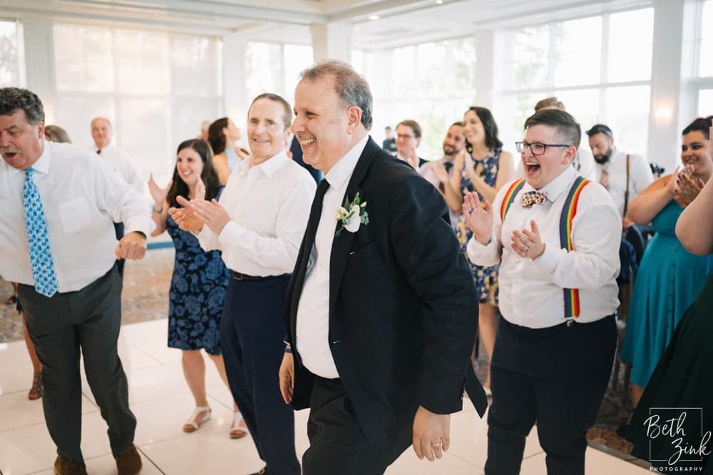 Amie + Kyle's Wedding at Beach Point Club — photograph 92 of 141