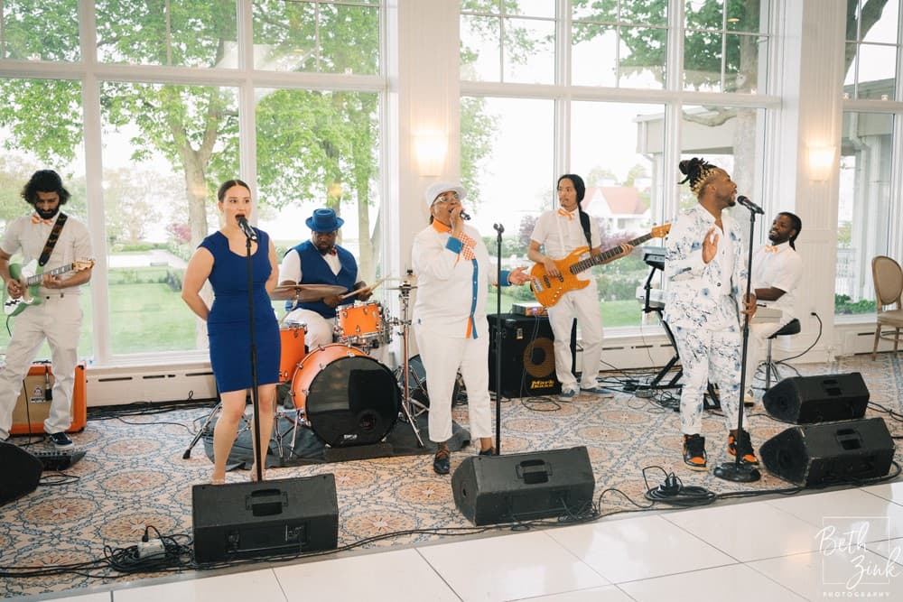 Amie + Kyle's Wedding at Beach Point Club — photograph 122 of 141