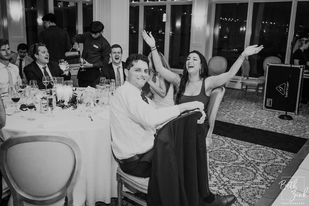 Amie + Kyle's Wedding at Beach Point Club — photograph 137 of 141