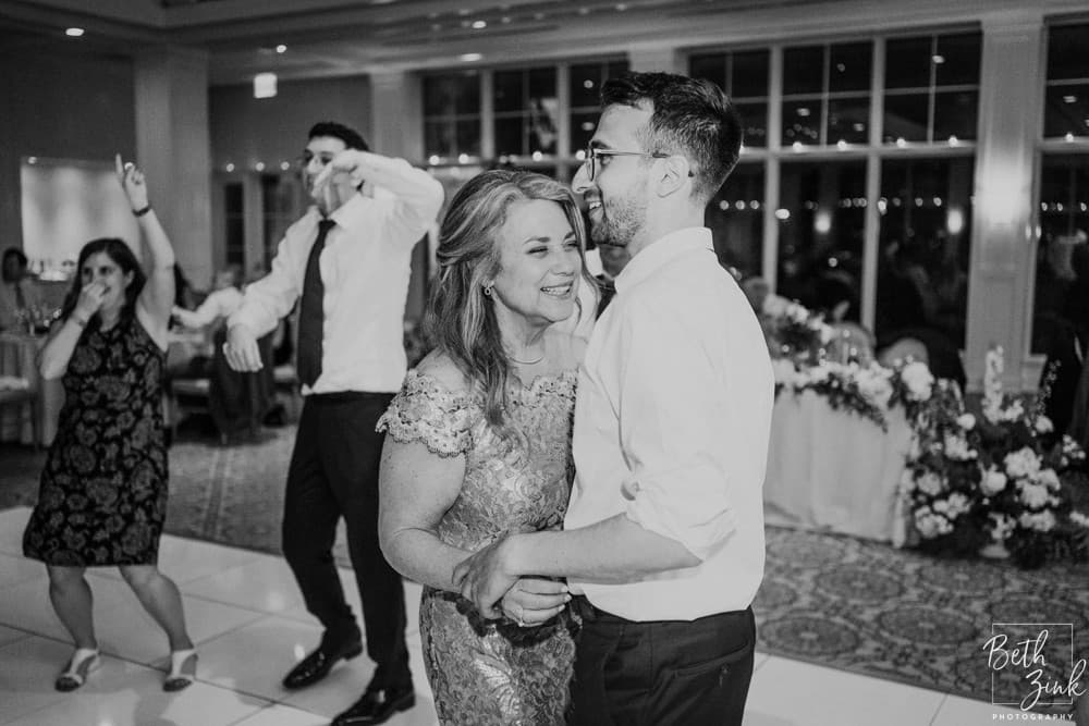 Amie + Kyle's Wedding at Beach Point Club — photograph 139 of 141