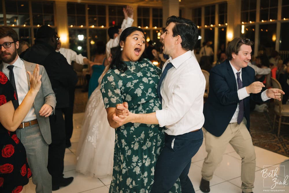 Amie + Kyle's Wedding at Beach Point Club — photograph 140 of 141