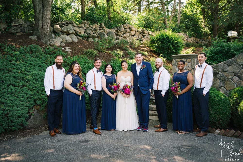 Chelsea + Chris' Wedding at Fairfield County Hunt Club — photograph 24 of 96