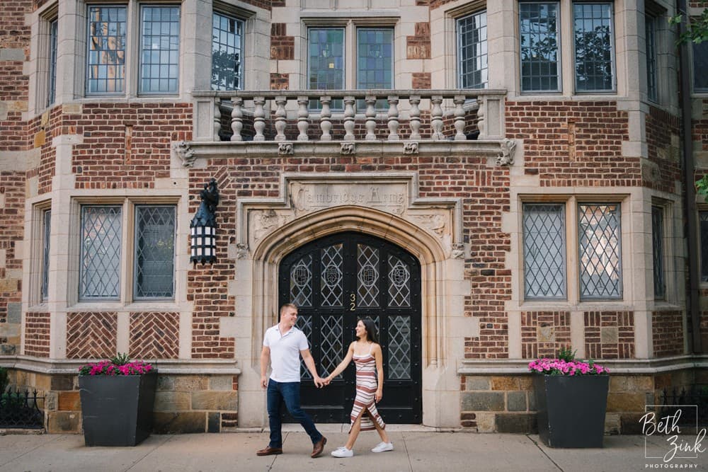 Sam + Bryan’s Engagement Yale University & Silver Sands