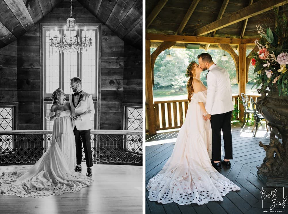 Stephanie + Joe's Wedding at Bill Miller's Castle — photograph 1 of 144