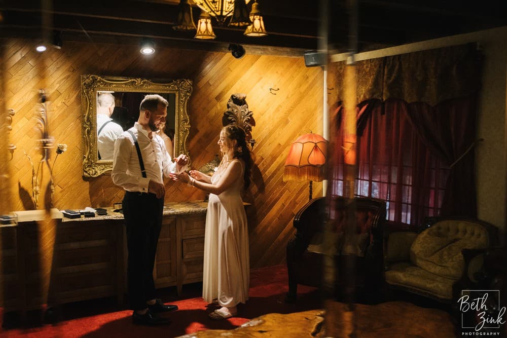 Stephanie + Joe's Wedding at Bill Miller's Castle — photograph 5 of 144