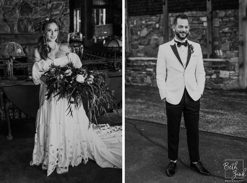 Stephanie + Joe's Wedding at Bill Miller's Castle — photograph 23 of 144
