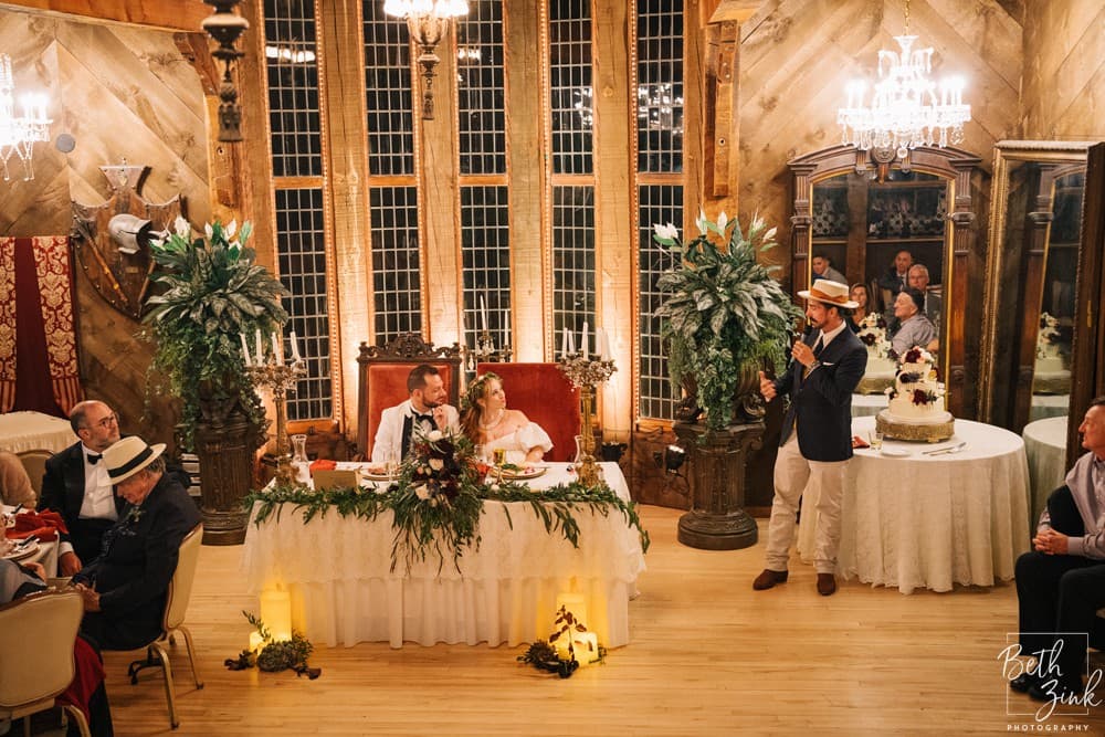 Stephanie + Joe's Wedding at Bill Miller's Castle — photograph 117 of 144