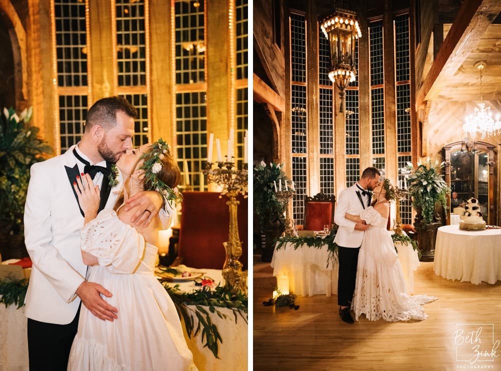 Stephanie + Joe's Wedding at Bill Miller's Castle — photograph 119 of 144