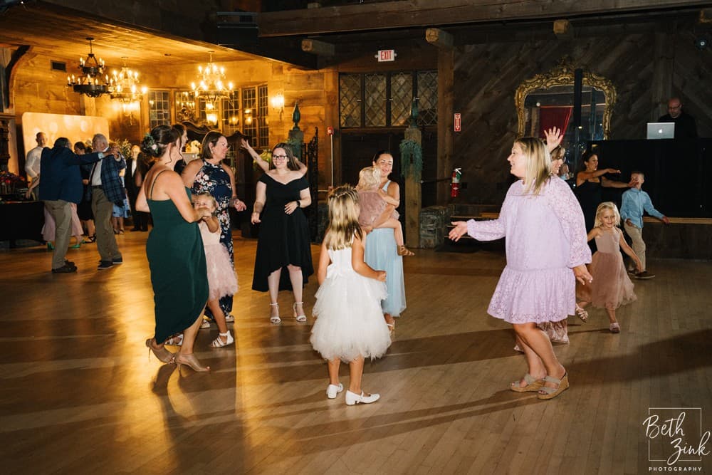 Stephanie + Joe's Wedding at Bill Miller's Castle — photograph 129 of 144