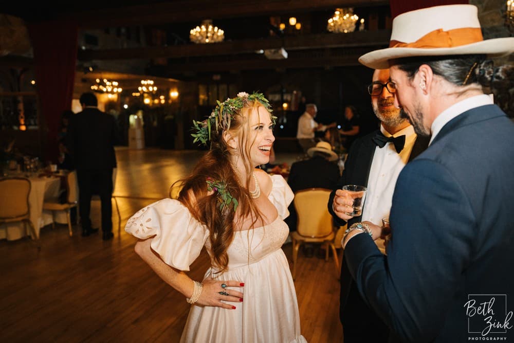 Stephanie + Joe's Wedding at Bill Miller's Castle — photograph 139 of 144