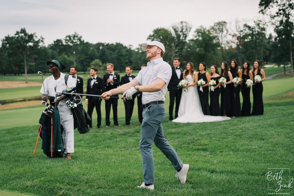 Nicole + Geoff's Wedding at Baltusrol Golf Club — photograph 52 of 205