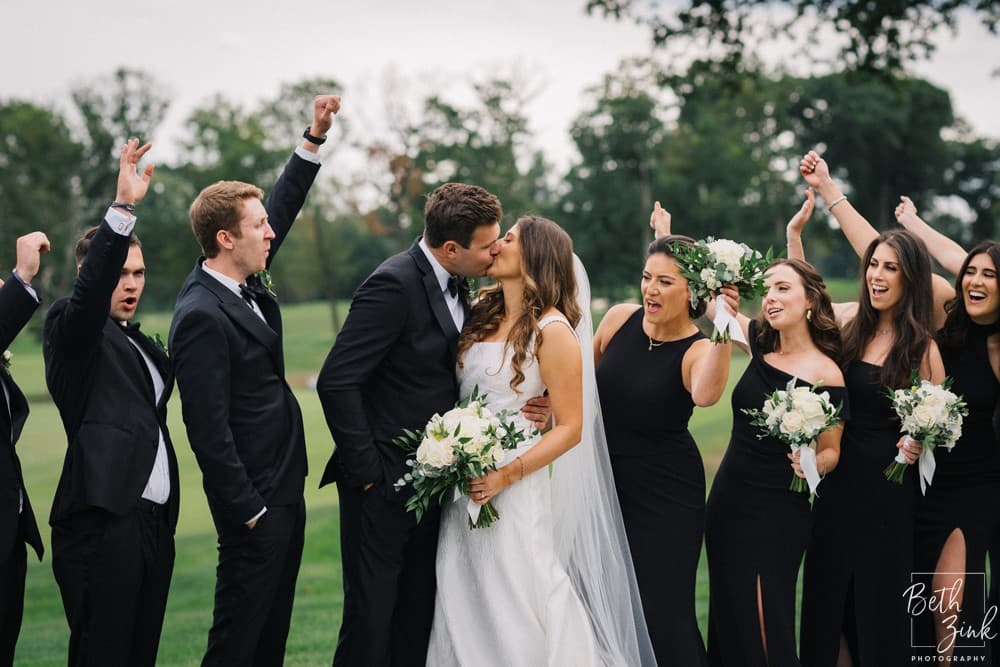 Nicole + Geoff's Wedding at Baltusrol Golf Club — photograph 56 of 205
