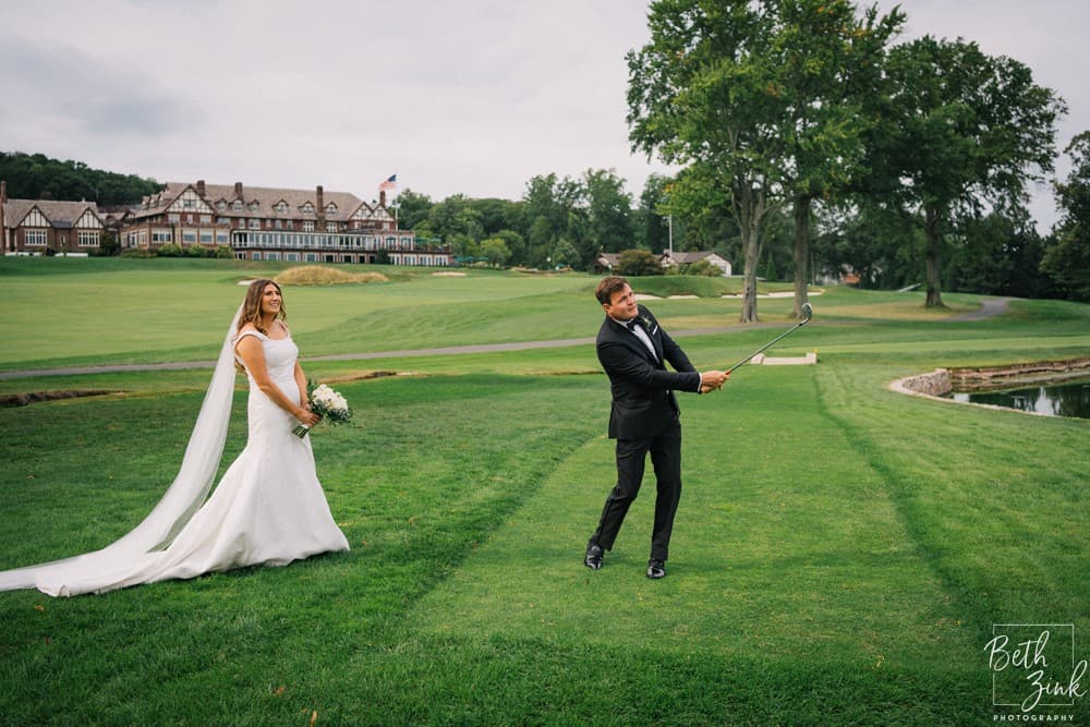 Nicole + Geoff's Wedding at Baltusrol Golf Club — photograph 58 of 205