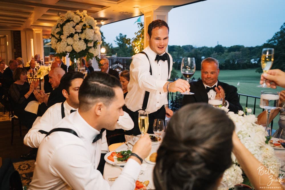 Nicole + Geoff's Wedding at Baltusrol Golf Club — photograph 180 of 205