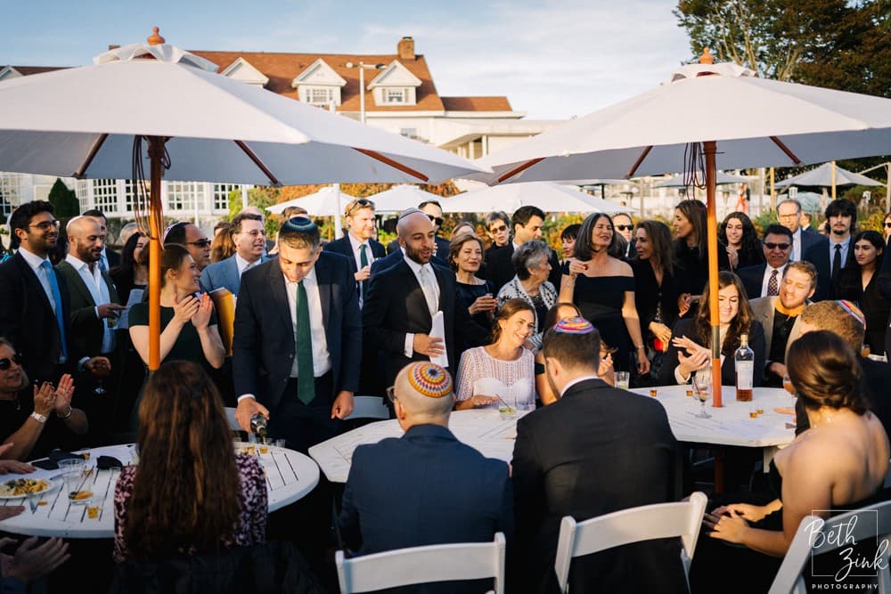 Sarah + Josh's Wedding at Inn at Longshore — photograph 36 of 216