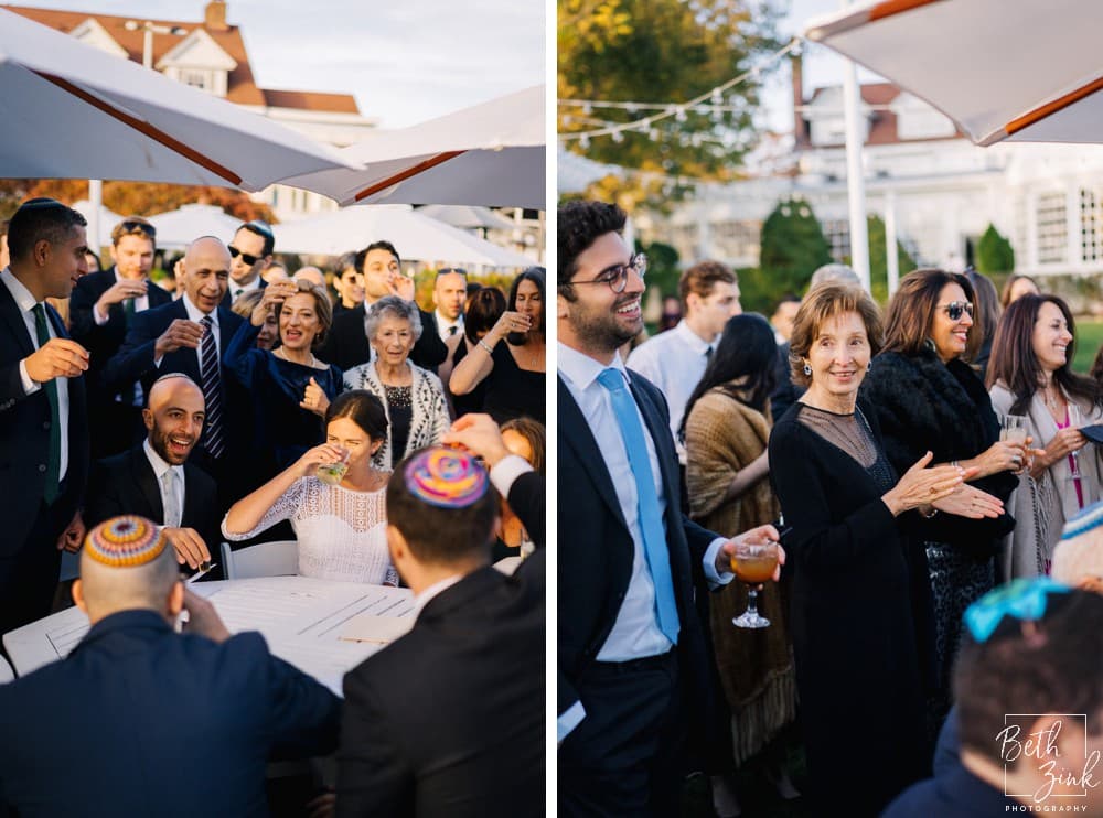 Sarah + Josh's Wedding at Inn at Longshore — photograph 44 of 216