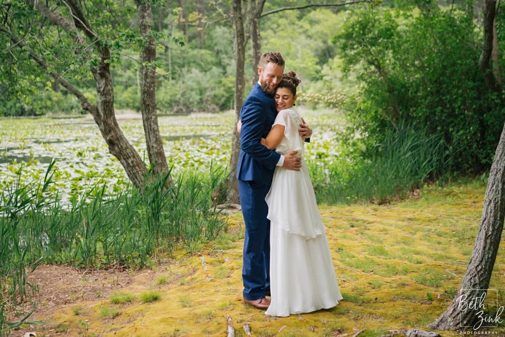 Molly + Steven's Wedding at Peconic River Herb Farm — photograph 16 of 179