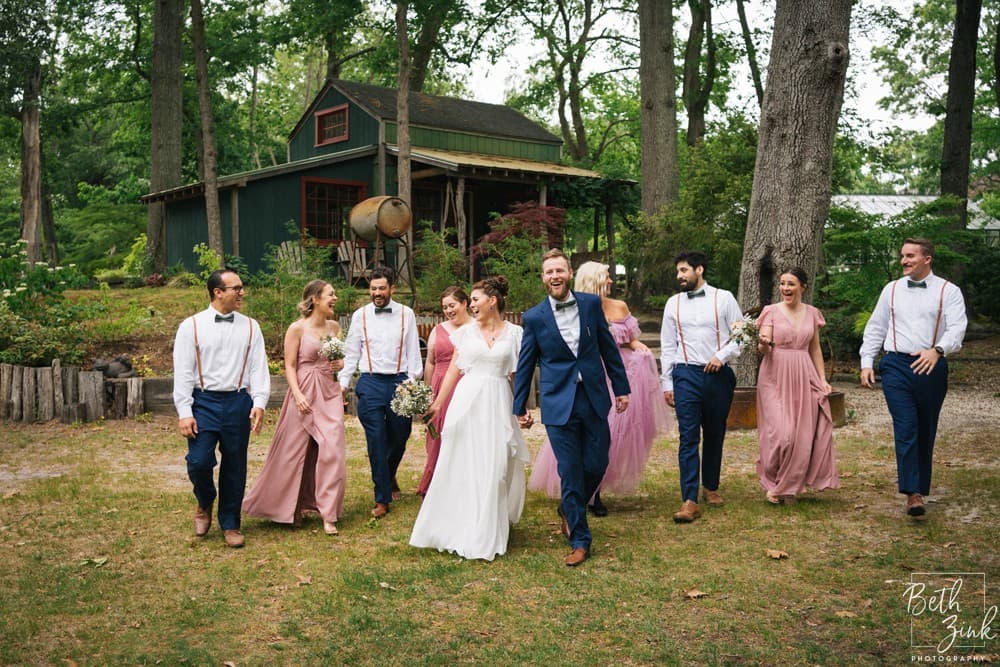 Molly + Steven's Wedding at Peconic River Herb Farm — photograph 51 of 179