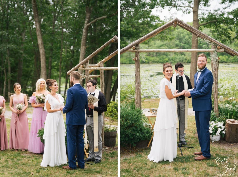 Molly + Steven's Wedding at Peconic River Herb Farm — photograph 60 of 179